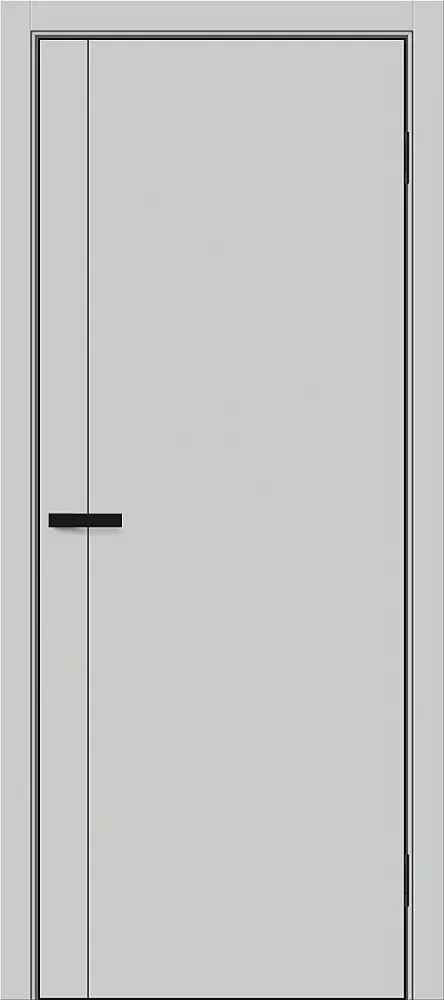 Межкомнатная дверь Браво-0.10.А Grey Silk BR6539
