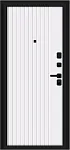 Дверь Браво Граффити-32/SBlack Black Shell/White Pro DIS007430 фото